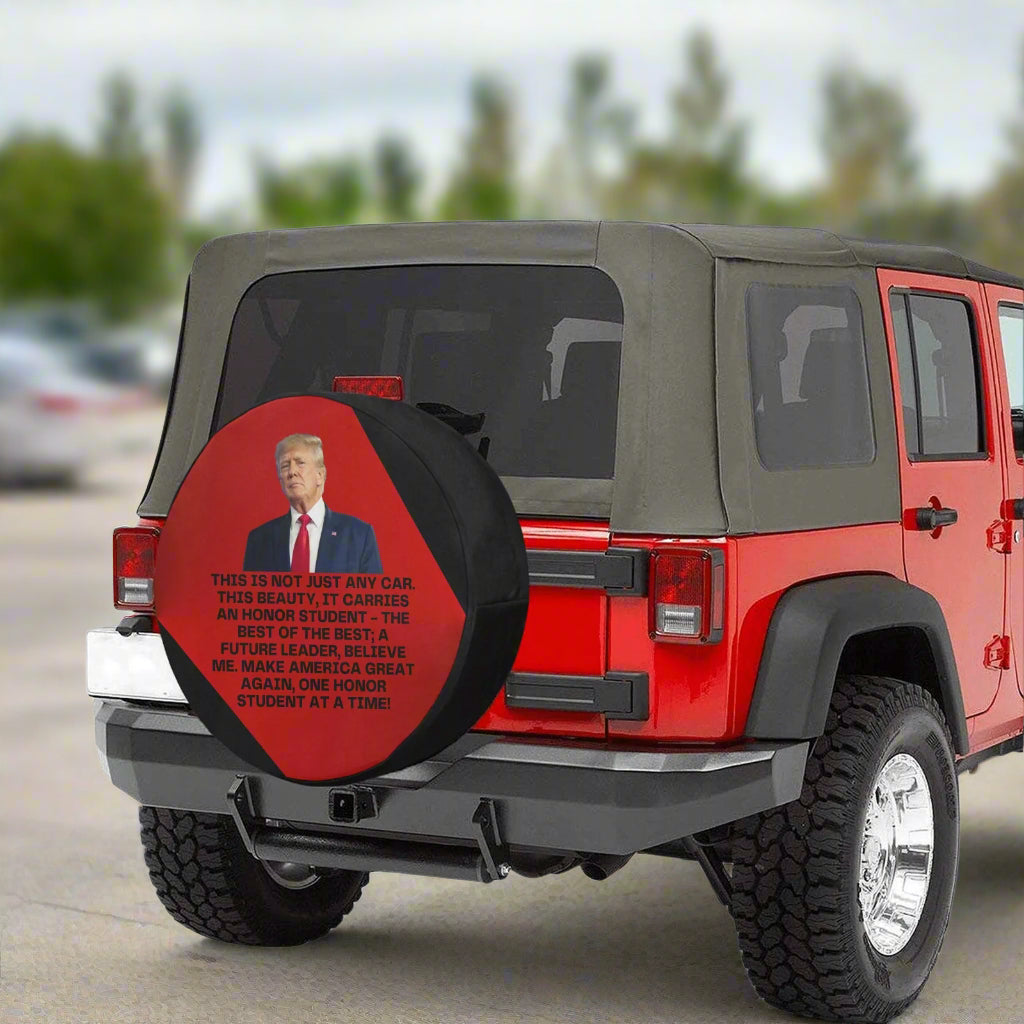 Trump Honor Student Spare Tire Cover(Small)(15")