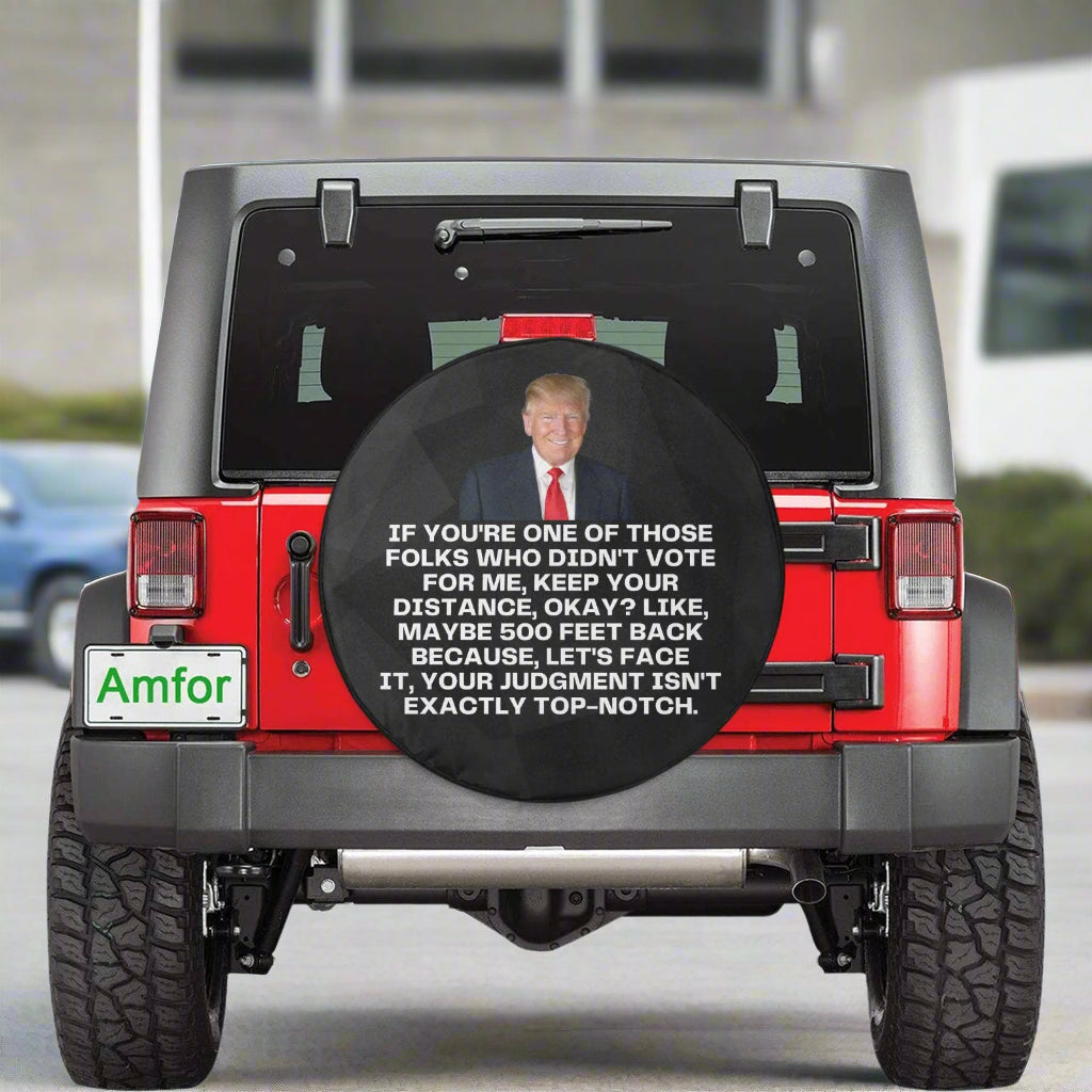 Trump 500 Feet Spare Tire Cover(Medium)(16")