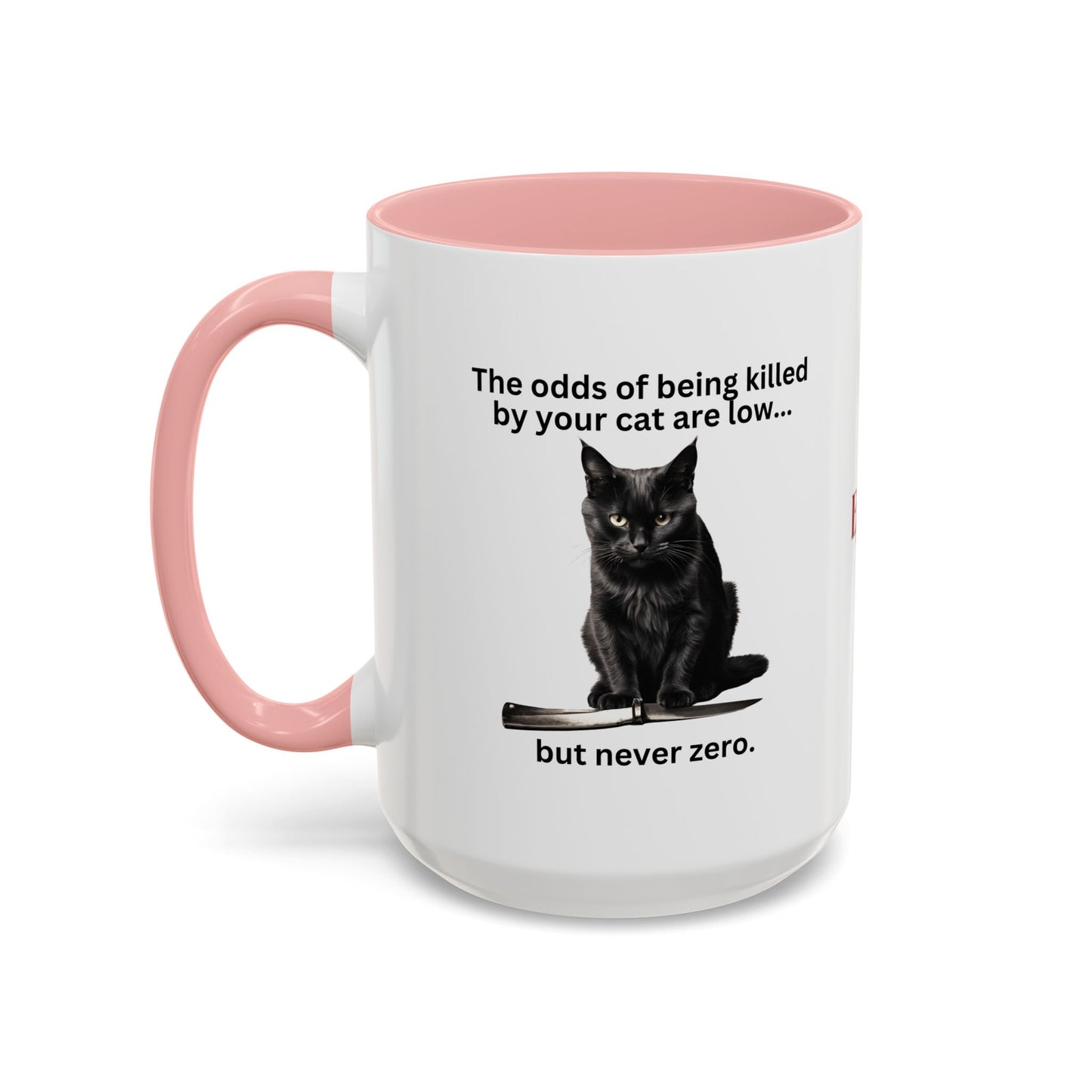 Killer Cat Odds Accent Coffee Mug (11, 15oz)