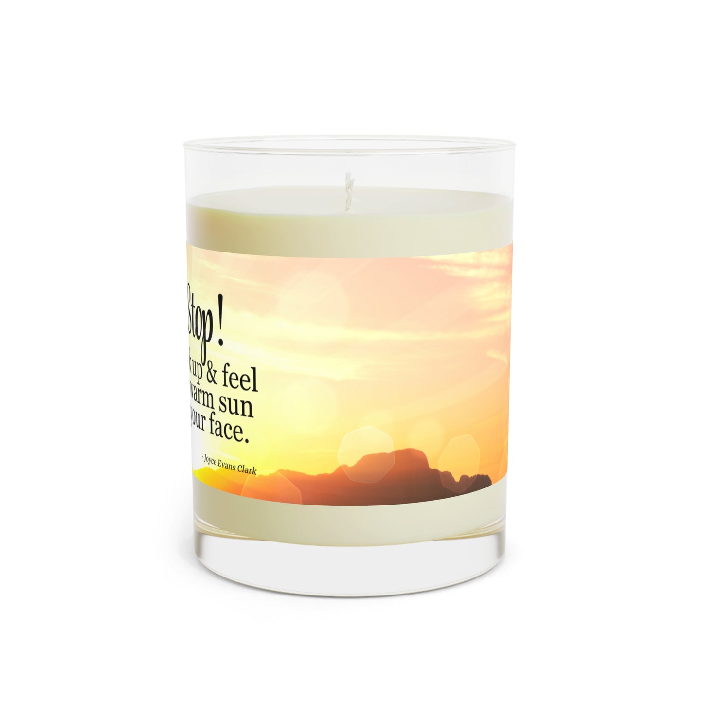 Look Up Scented Candle - Full Glass, 11oz