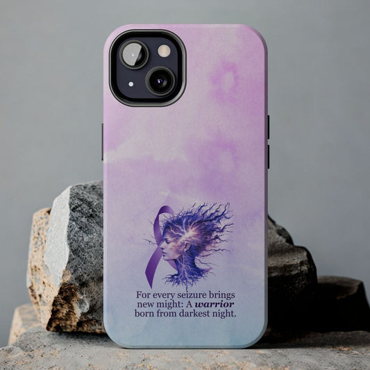 A Warrior is Born Tough Phone Cases