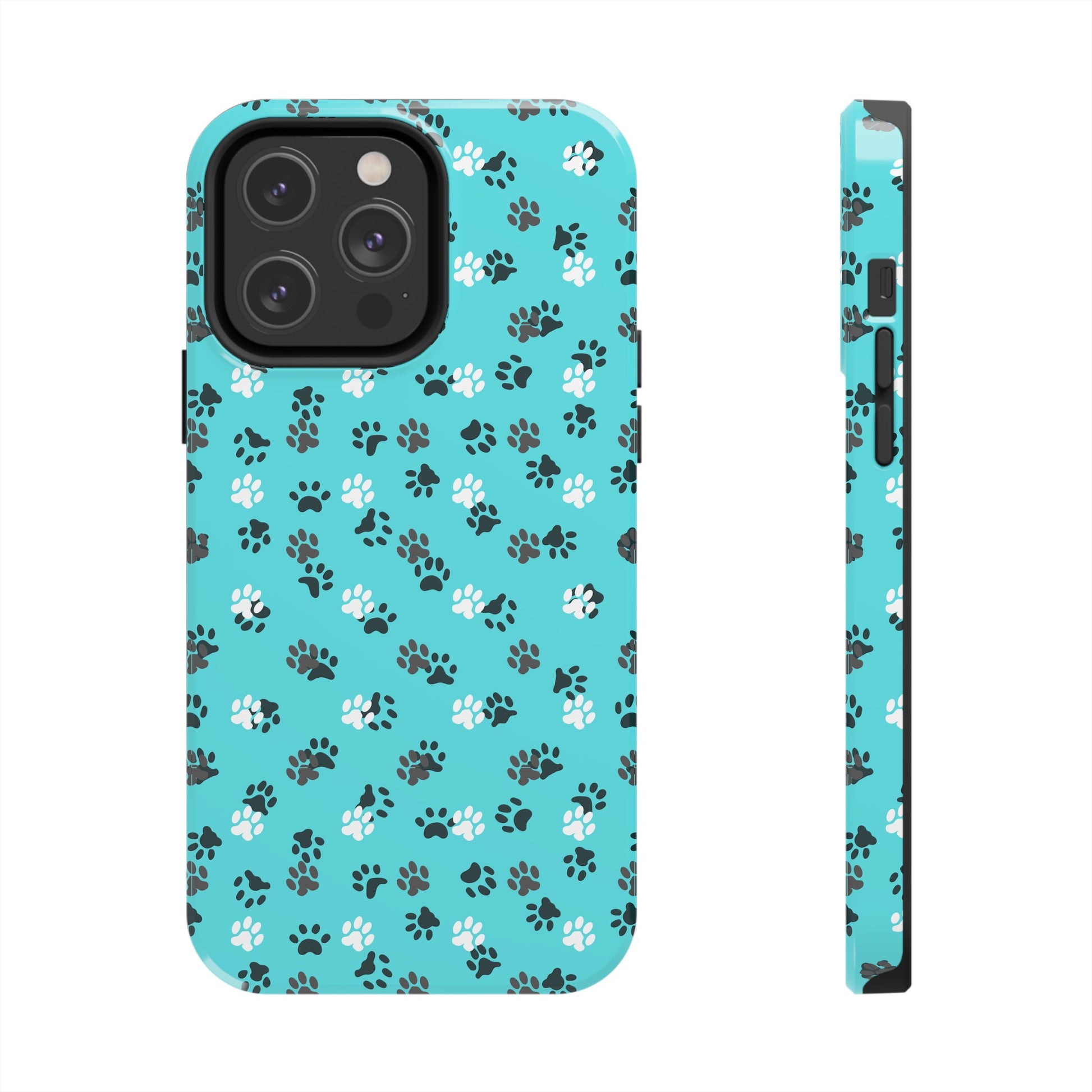 Teal Paws Tough Phone Cases - Phone Case - Epileptic Al’s Shop