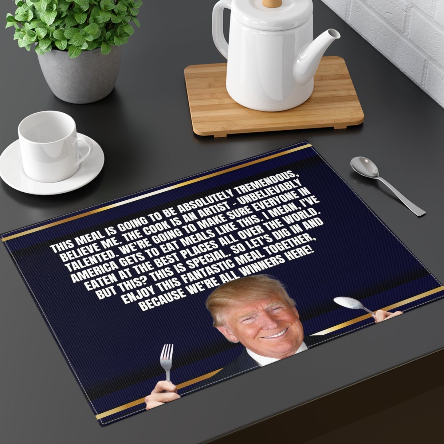 Trump Best Meal Placemat, 1pc