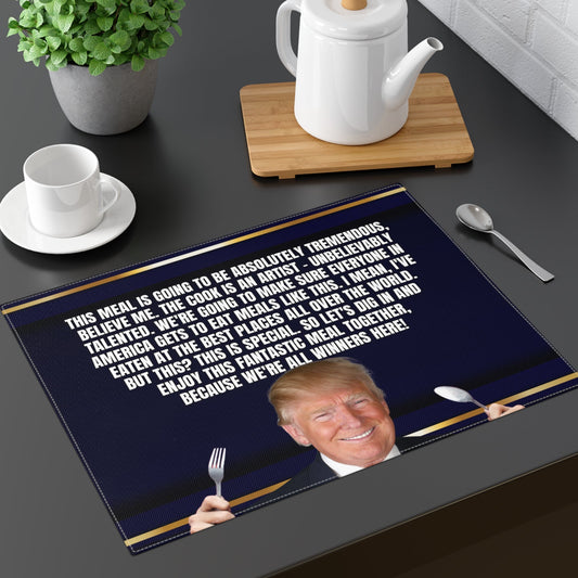 Trump Best Meal Placemat, 1pc