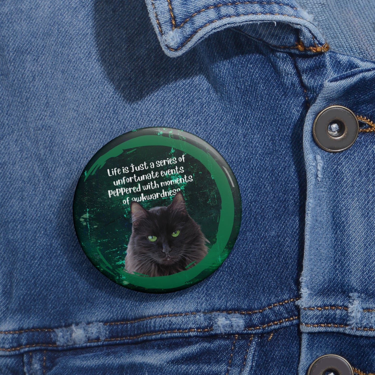 Awkwardness Pin Buttons