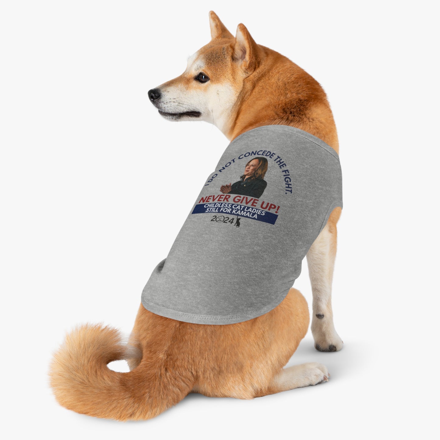 Never Give Up - Kamala Pet Tank Top