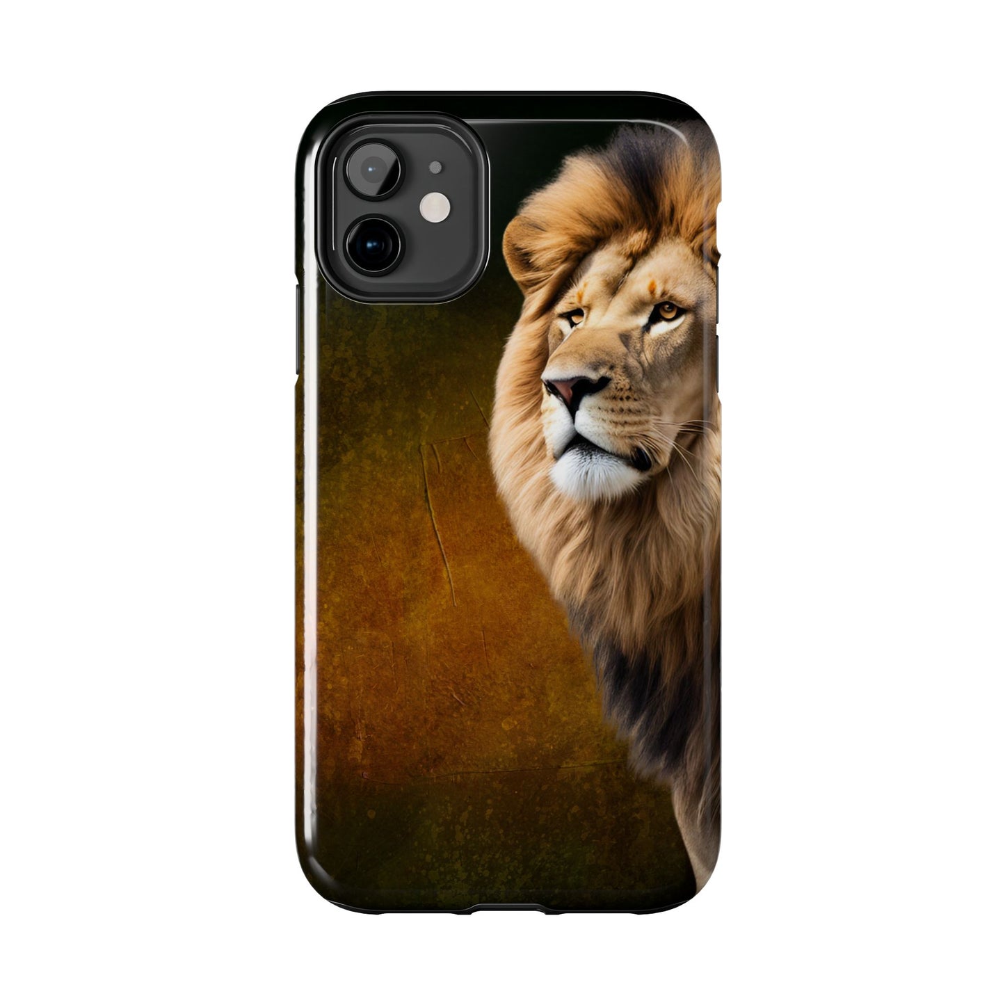 Majestic Lion Tough Phone Case - Durable Protection for Wildlife Lovers