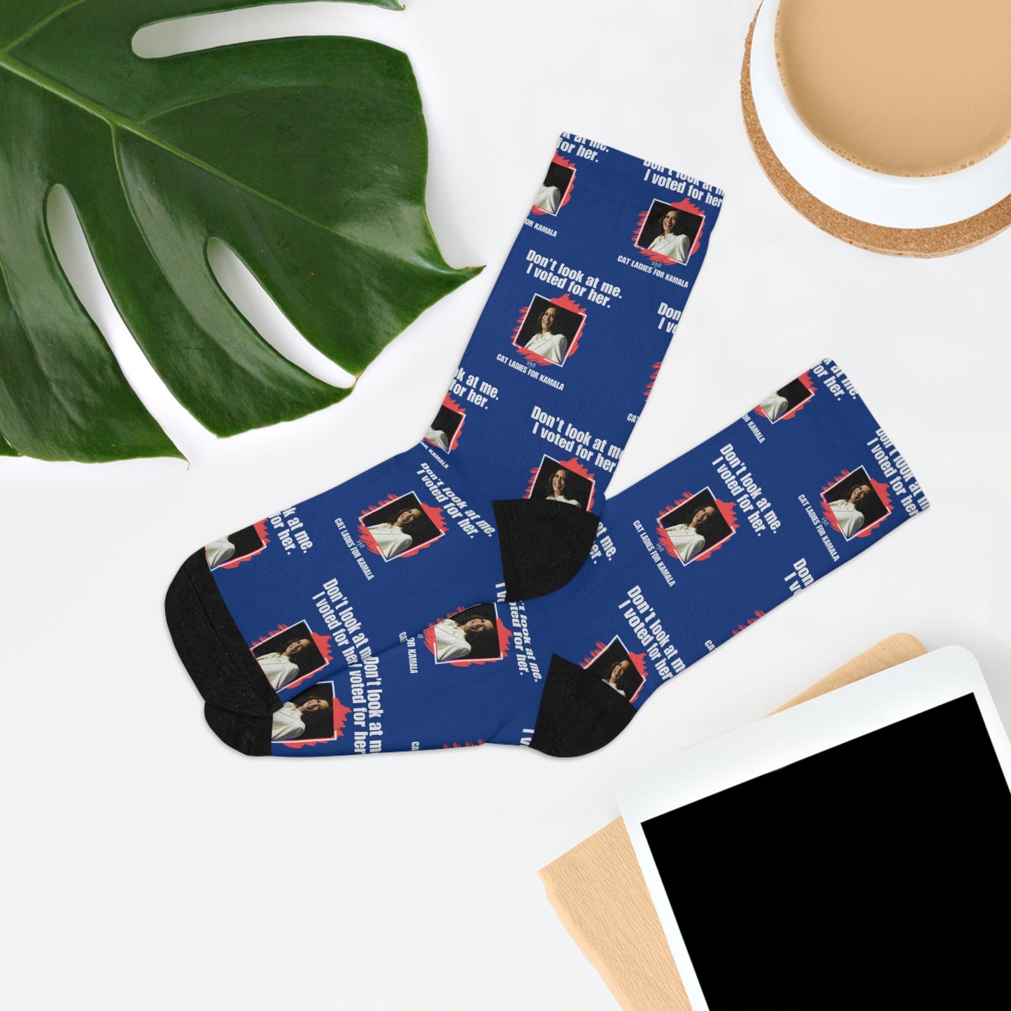 Voted for Kamala Recycled Poly Socks