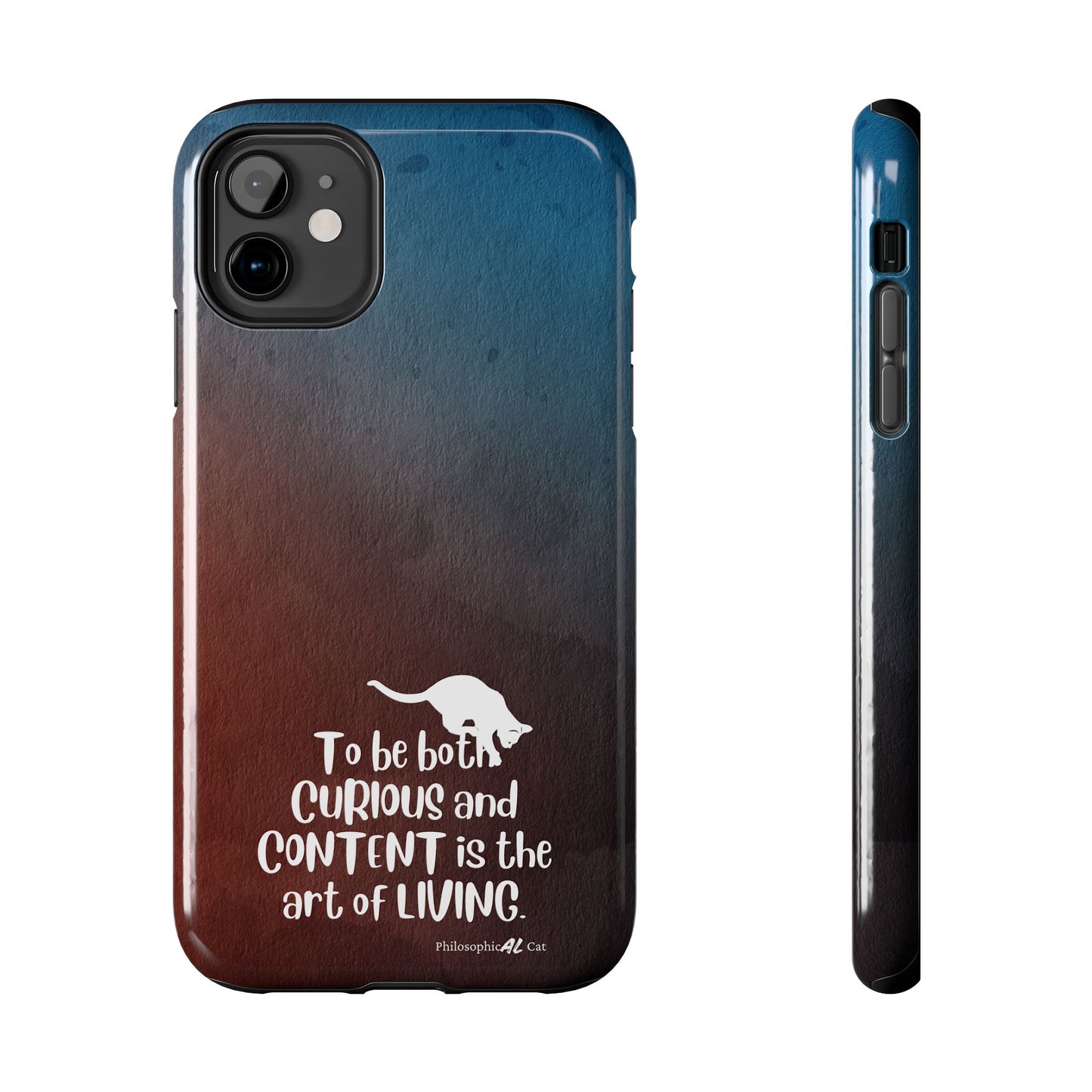 Curious & Content Tough Phone Cases