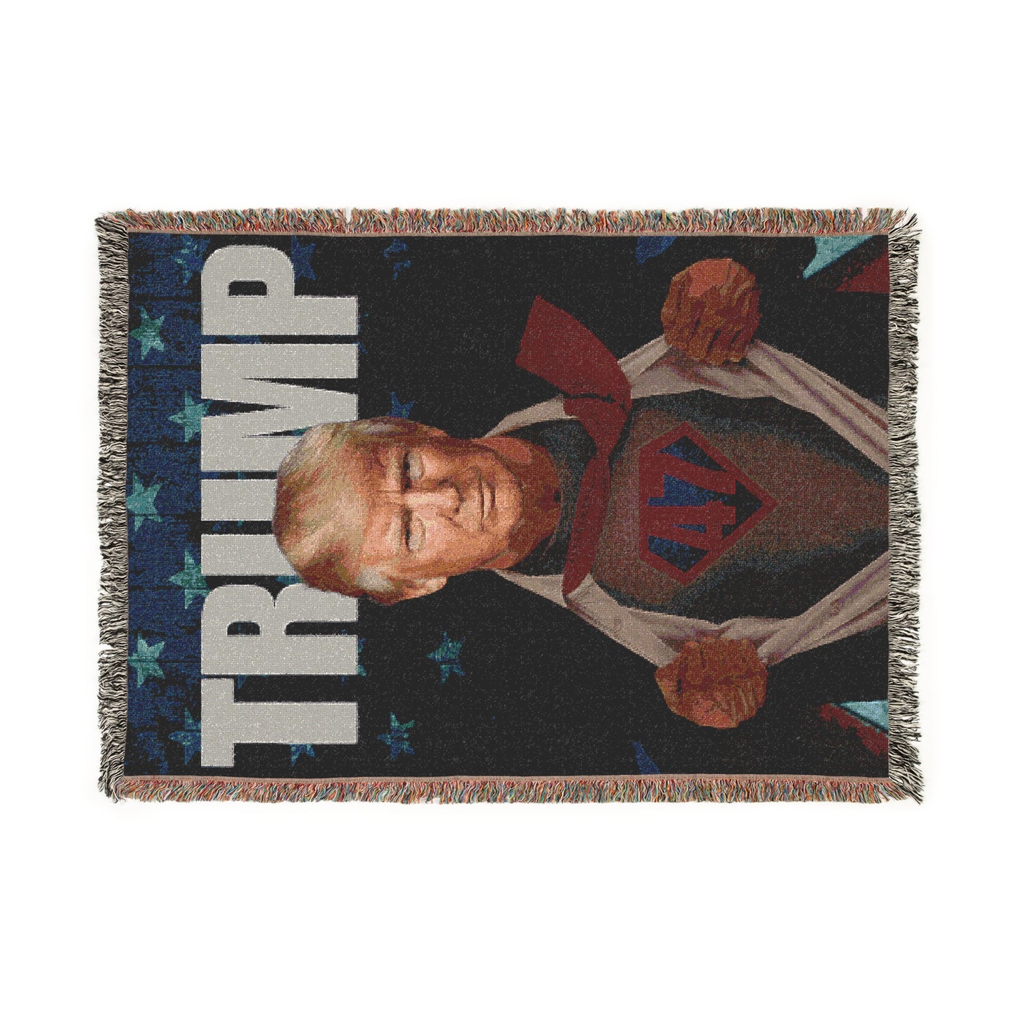 Trump 47 Woven Blanket