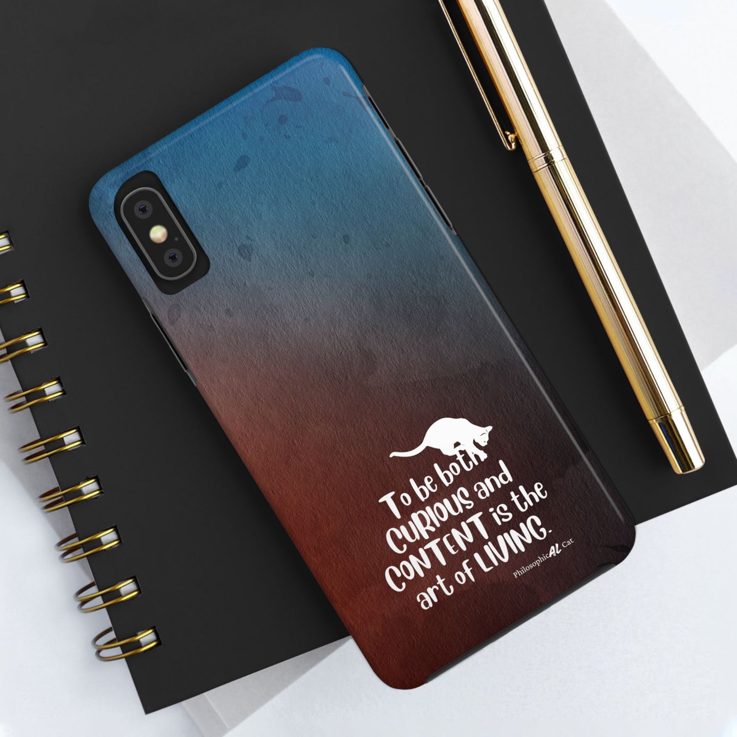 Curious & Content Tough Phone Cases