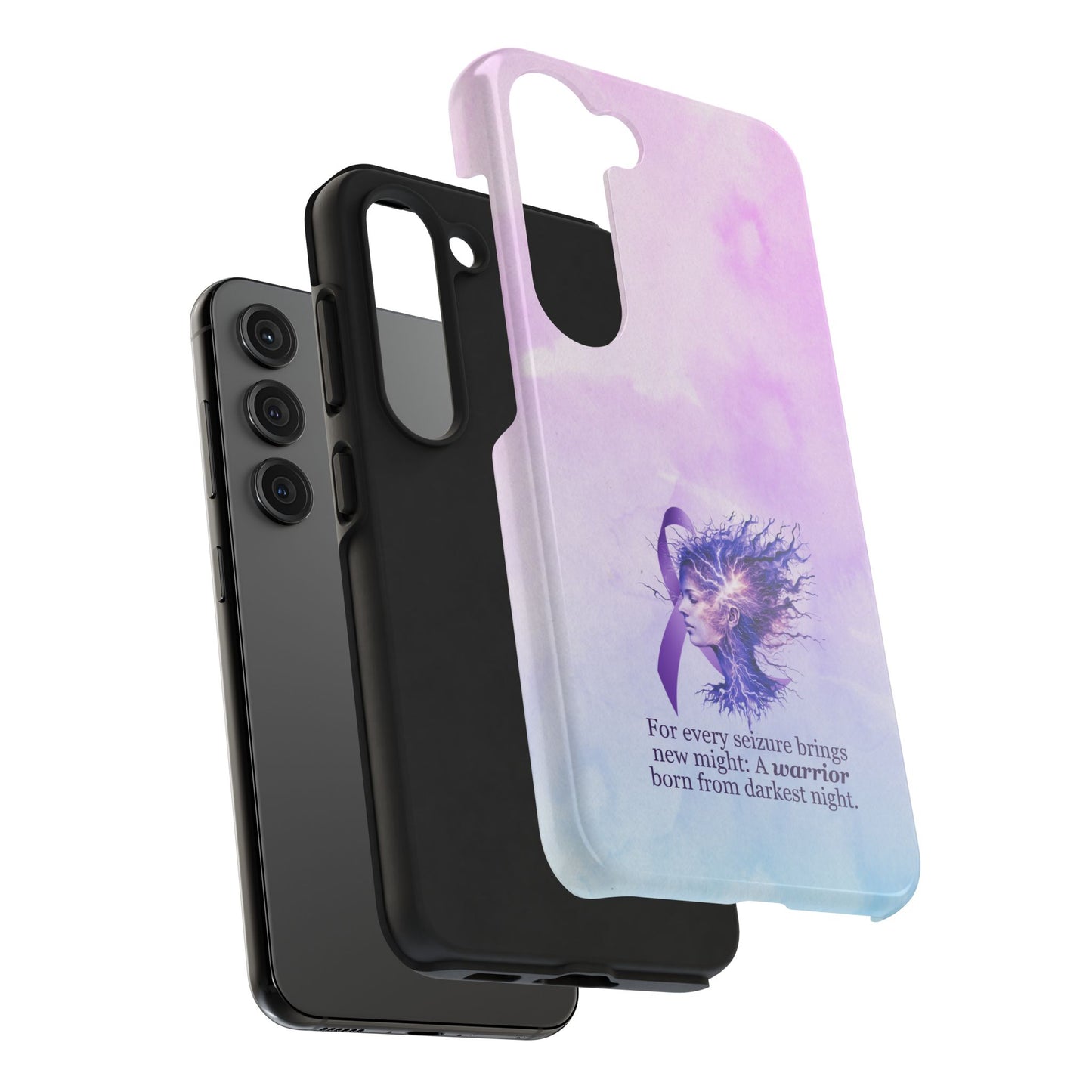 A Warrior is Born Tough Phone Cases