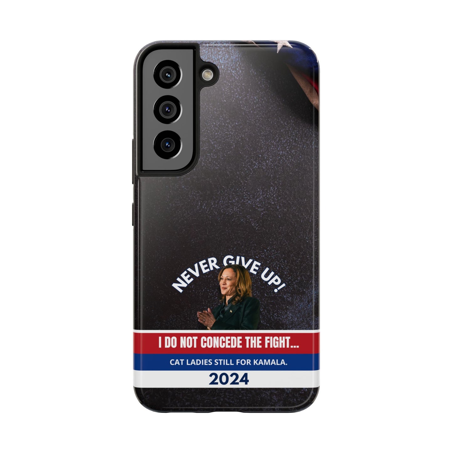 Never Give Up - Kamala Tough Phone Cases