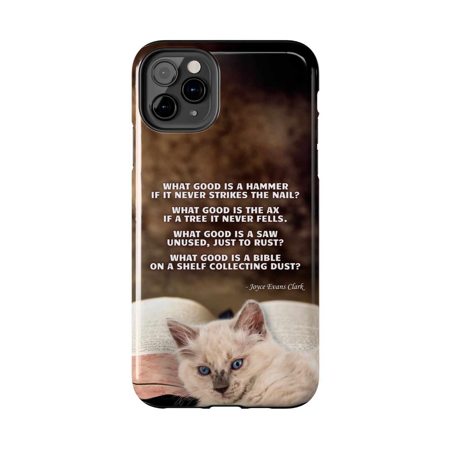 Dusty Bible Tough Phone Cases