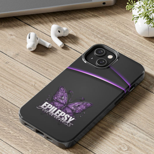 Epilepsy Awareness Butterfly Tough Phone Cases