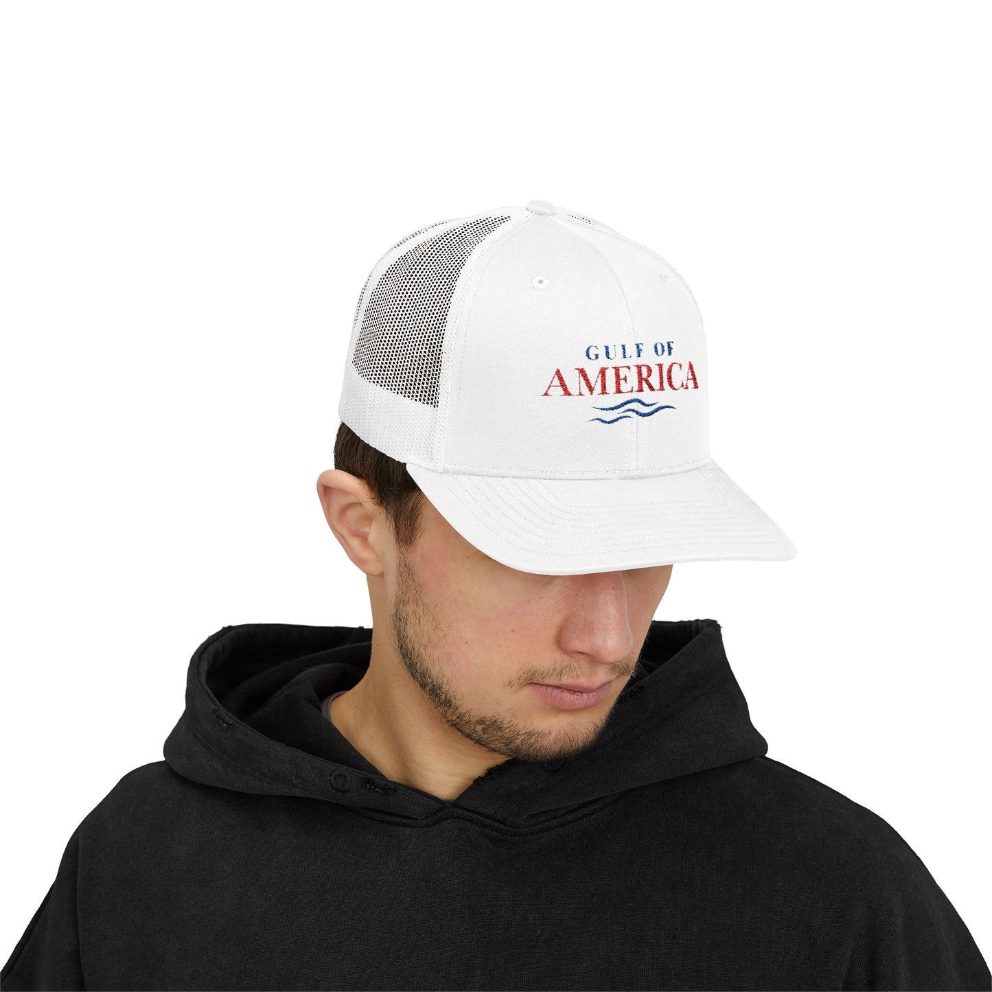 Gulf of America Snapback Trucker Cap – Perfect for Summer Adventures and Festivities