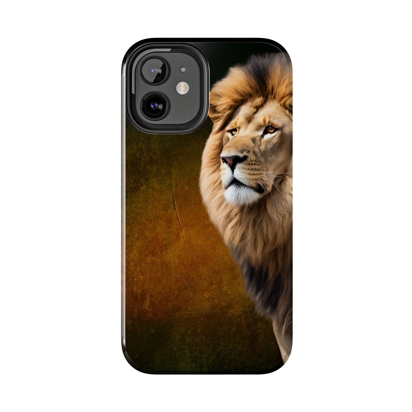 Majestic Lion Tough Phone Case - Durable Protection for Wildlife Lovers