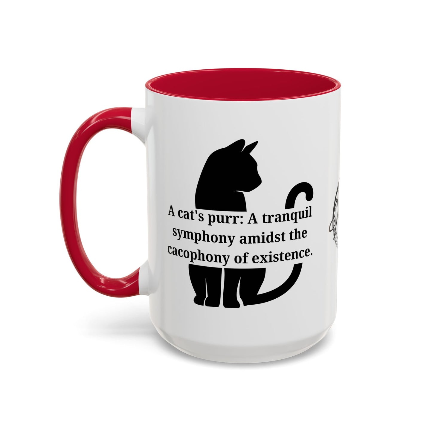 Purr Prose: Cacophony of Life Colorful Mugs (11oz, 15oz)