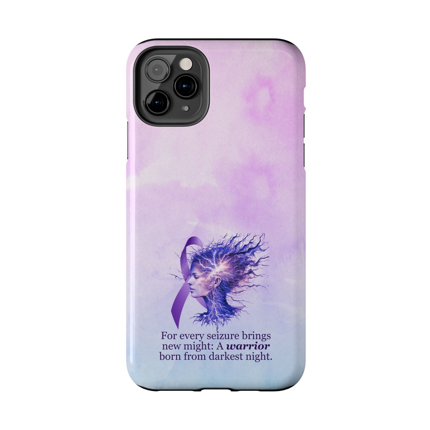 A Warrior is Born Tough Phone Cases