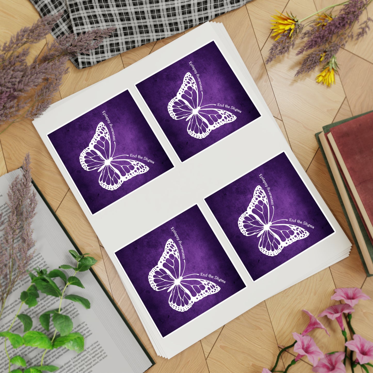 Colorful Butterfly Sticker Sheet Bundle | 5 Elegant Designs for Home & Celebrations