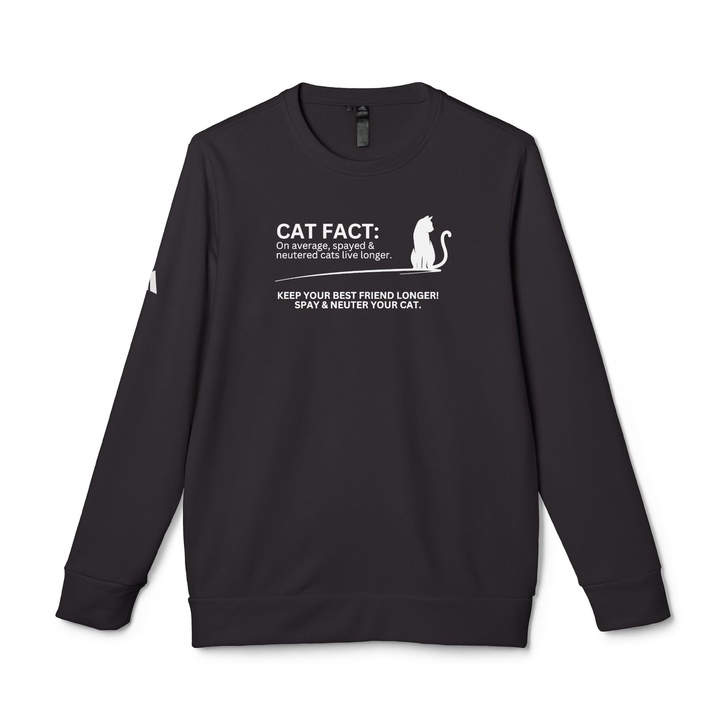 Spay & Neuter adidas Unisex Fleece Crewneck Sweatshirt