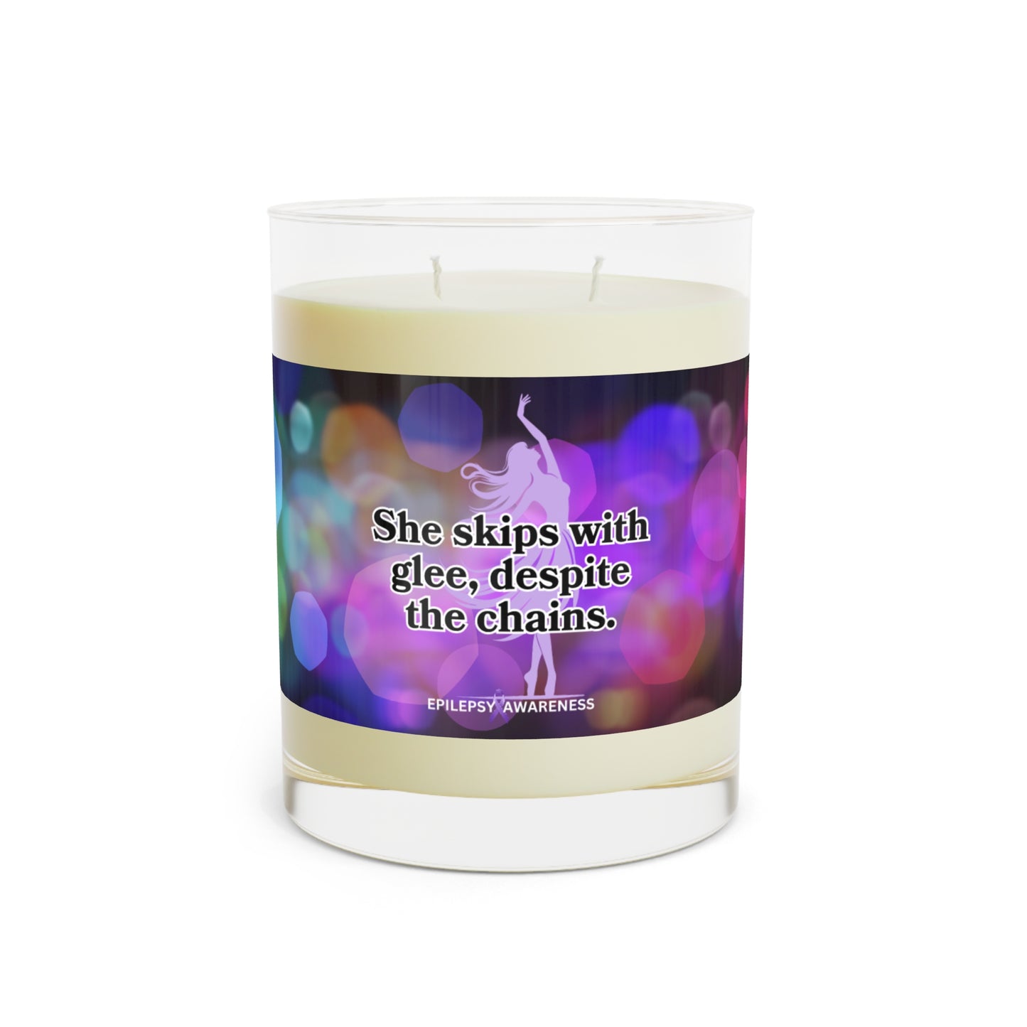 Skips with Glee Scented Candle - Full Glass, 11oz