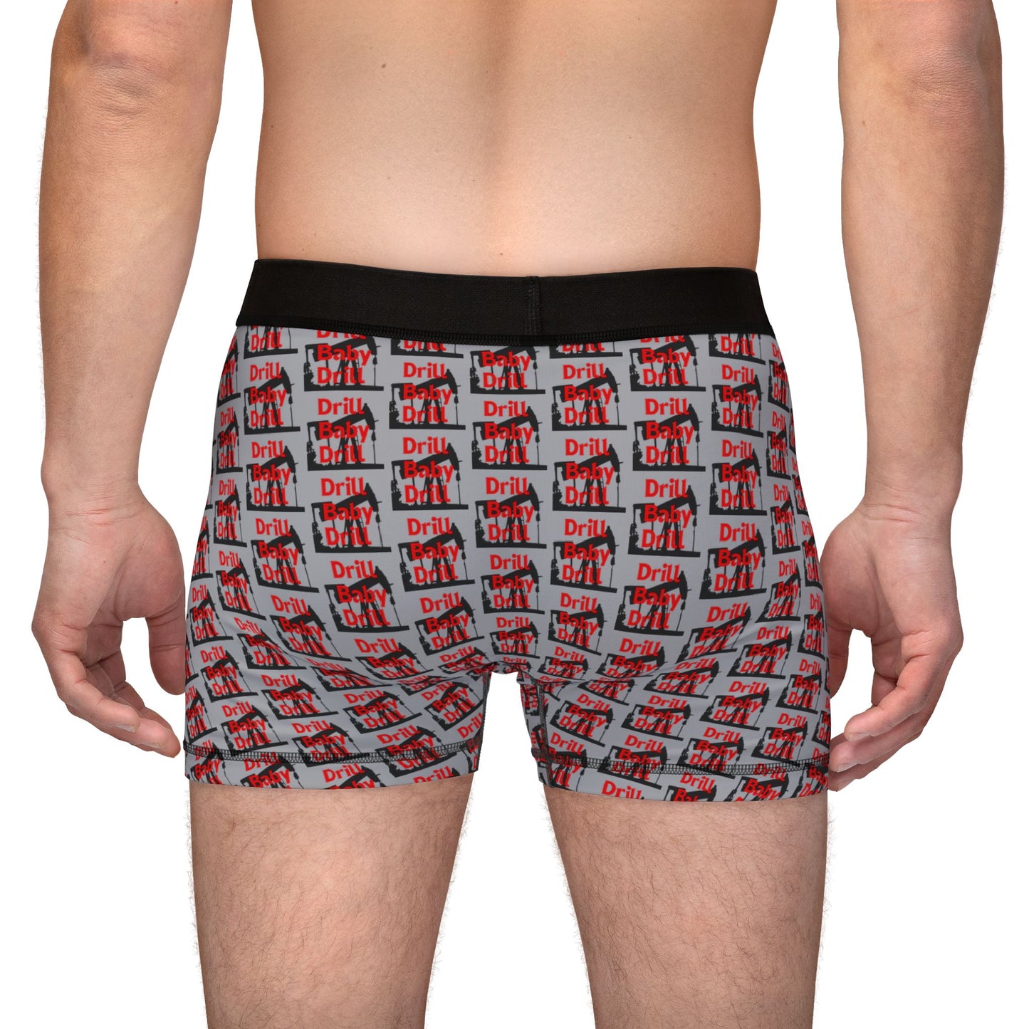 Drill Baby Drill (Trump) Men's Boxers