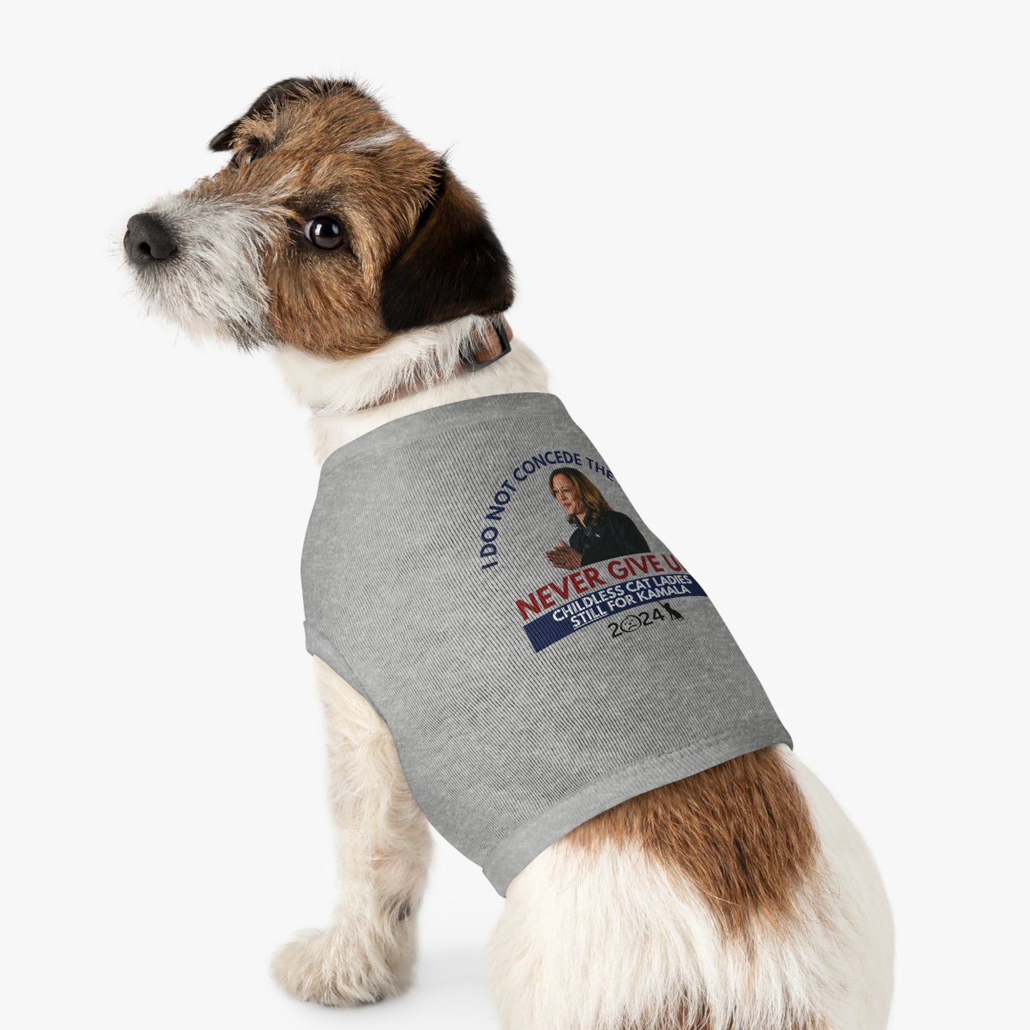 Never Give Up - Kamala Pet Tank Top