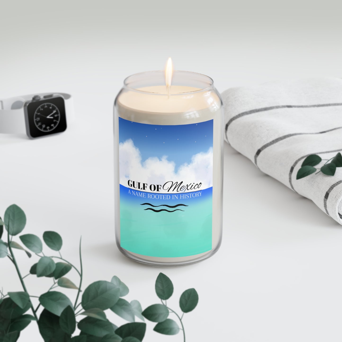 Gulf of Mexico Scented Candle - A Name Rooted in History | Ocean Breeze Fragrance