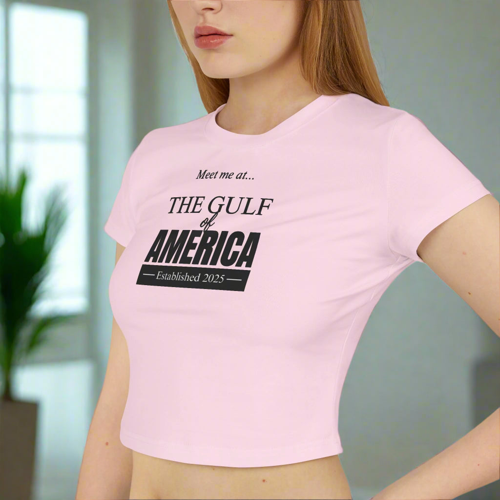 The Gulf of America Women's Baby Tee