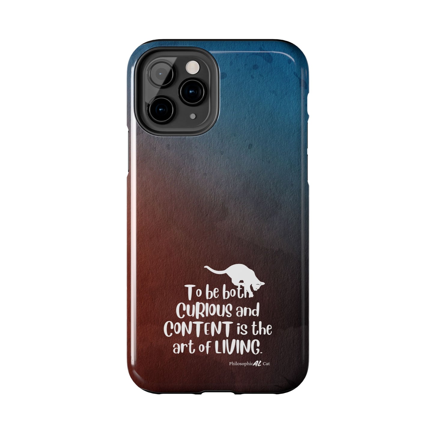 Curious & Content Tough Phone Cases