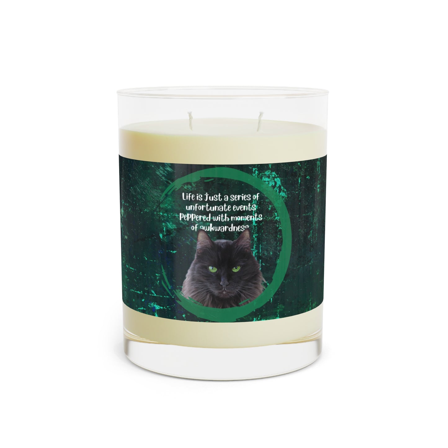 Awkwardness Scented Candle - Full Glass, 11oz