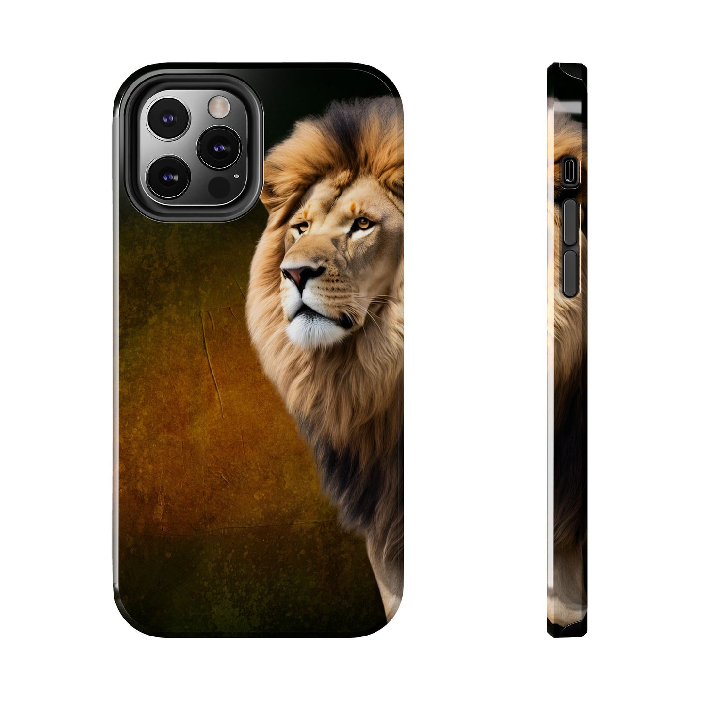 Majestic Lion Tough Phone Case - Durable Protection for Wildlife Lovers