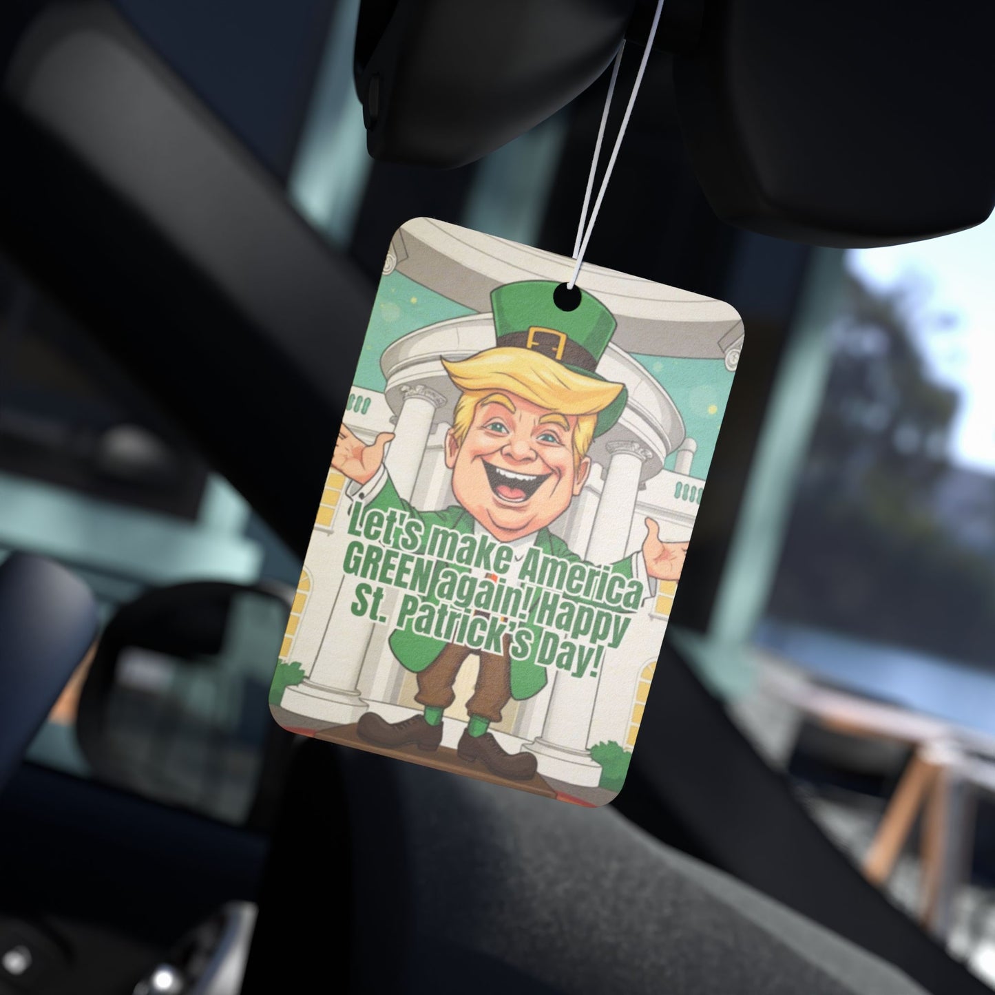 Trump Make America Green Again Car Air Freshener