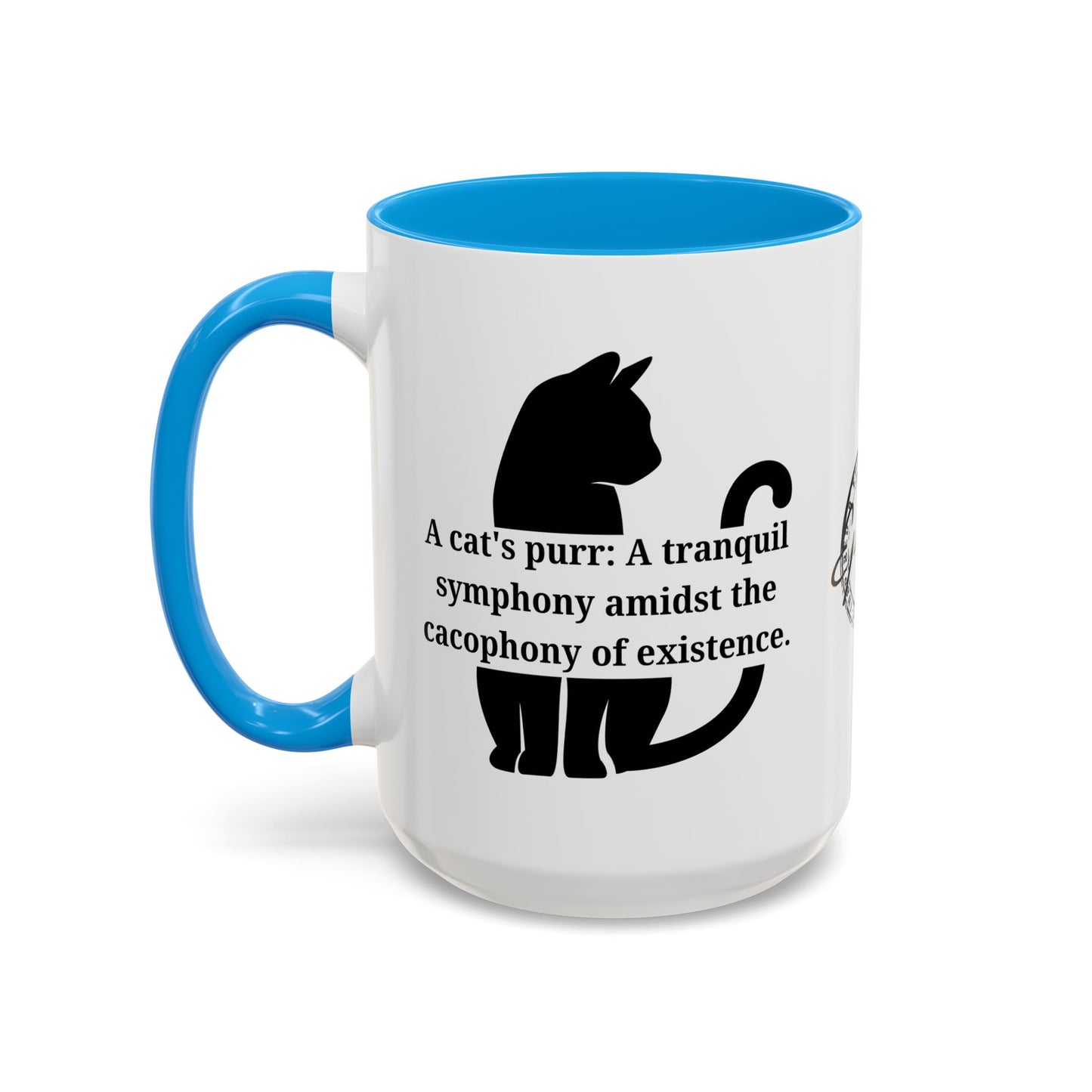 Purr Prose: Cacophony of Life Colorful Mugs (11oz, 15oz)