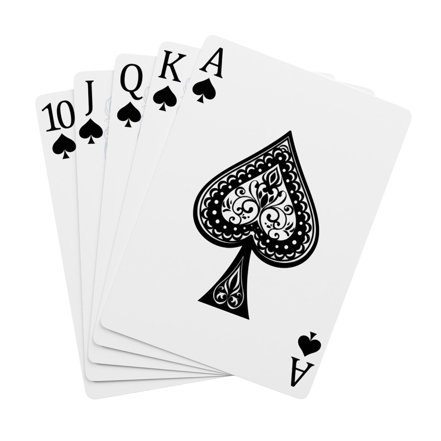 Elegant Poker Playing Cards Set - Gulf of America Theme with Stylish Ace of Spades