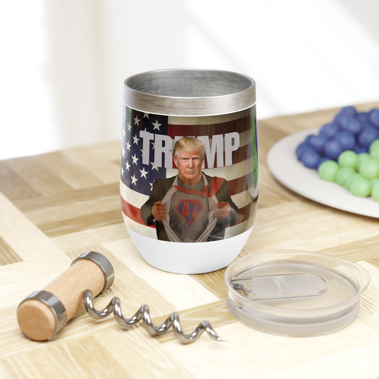 Trump is Back 47 Chill Wine Tumbler