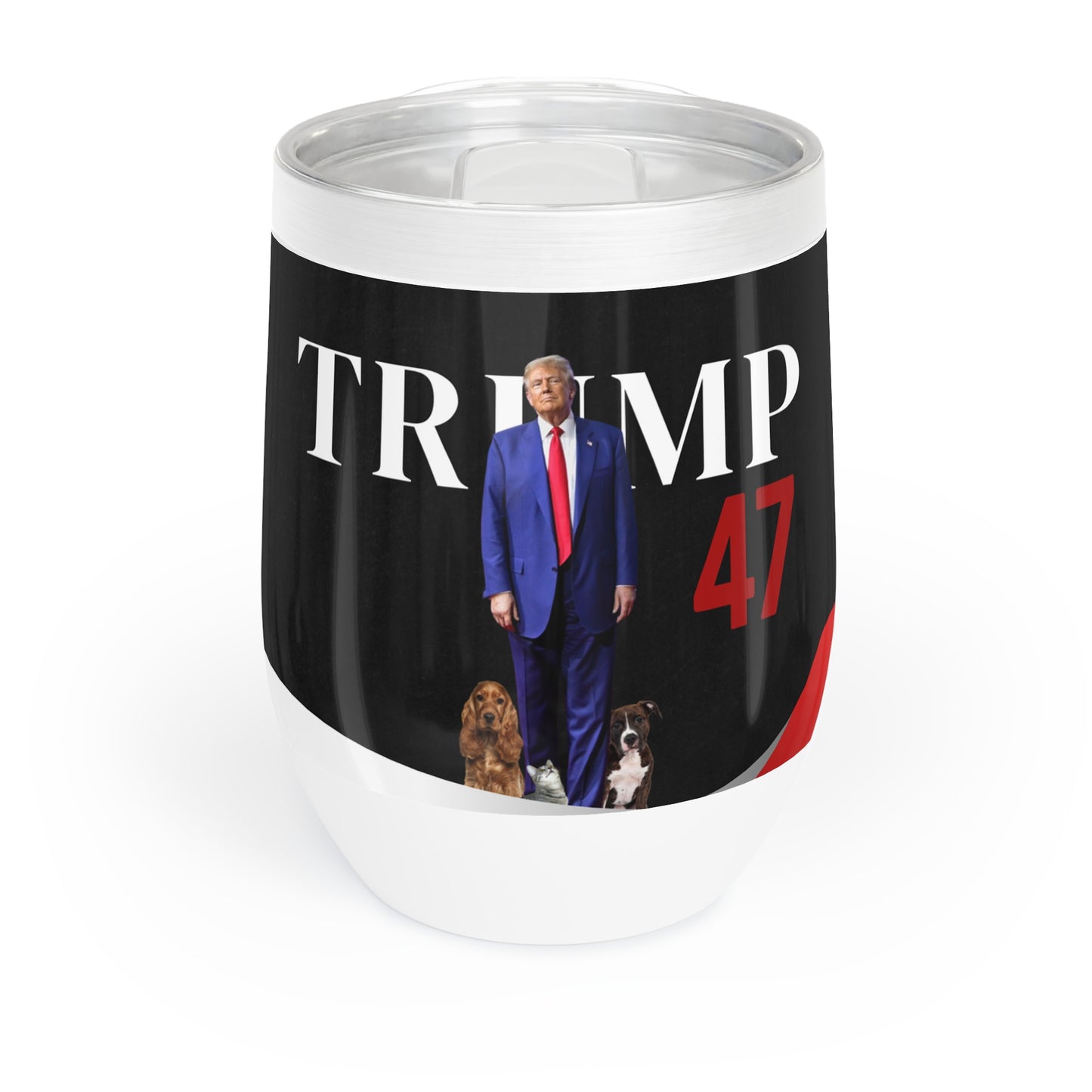 Trump 47 Chill Wine Tumbler