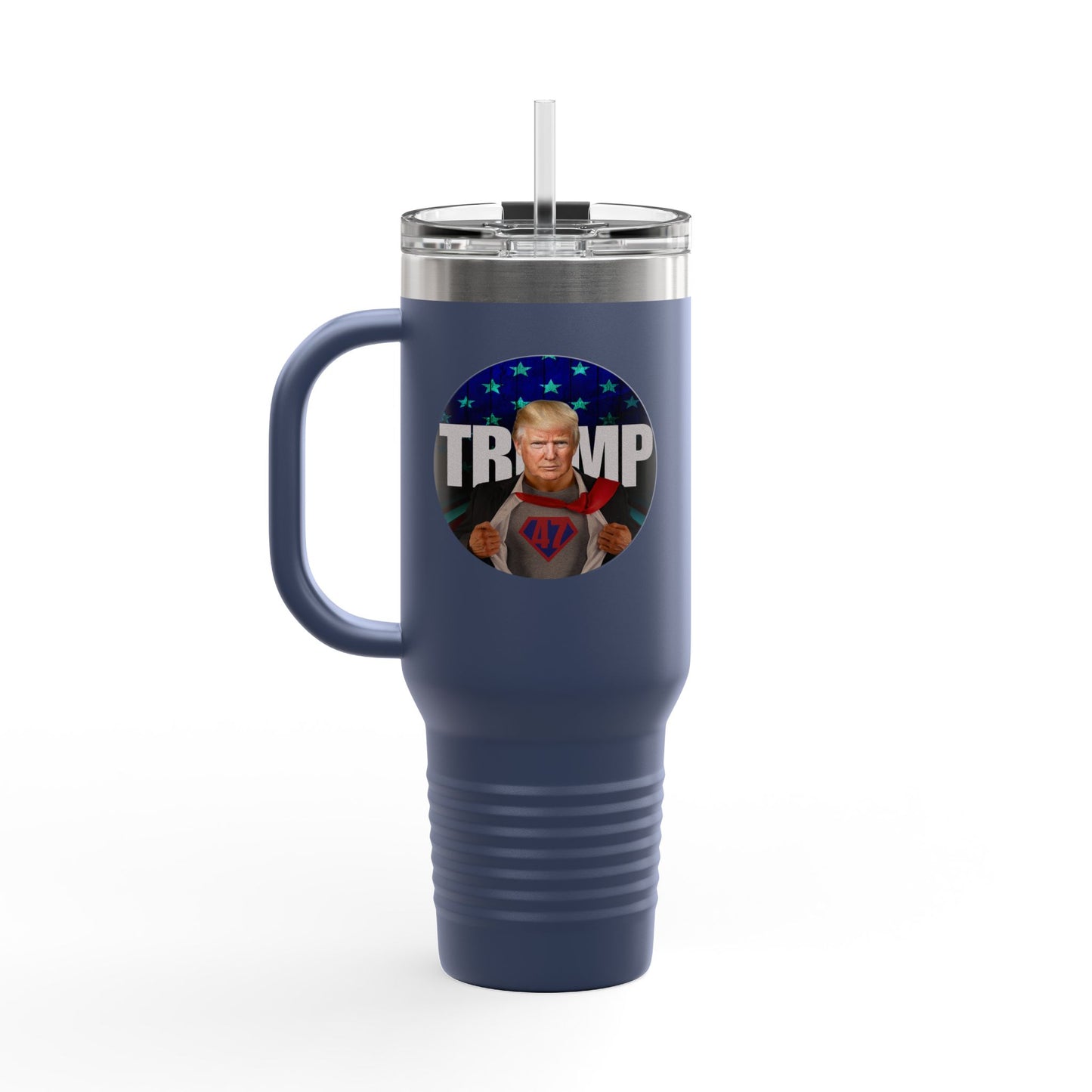 Political Insulated Travel Mug - 40oz with Trump Design