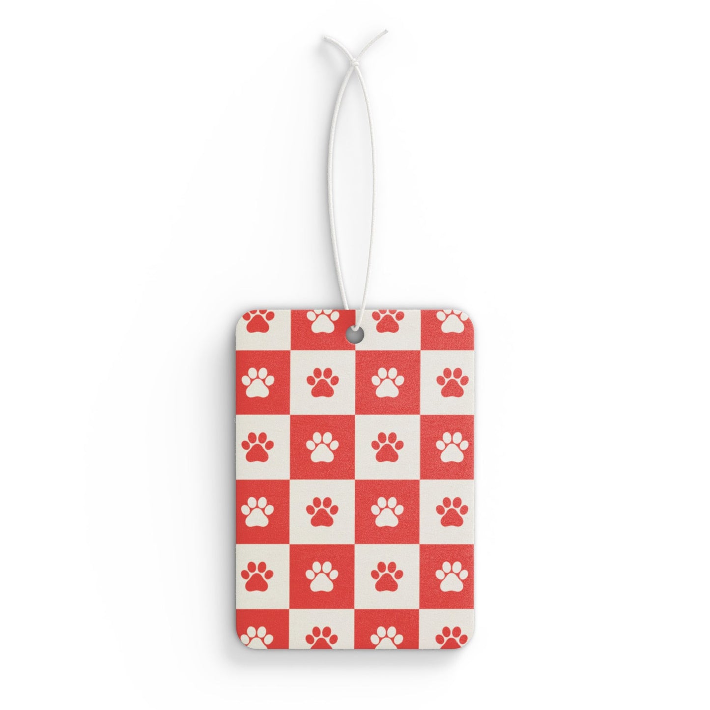 Gingham Paws Car Air Freshener