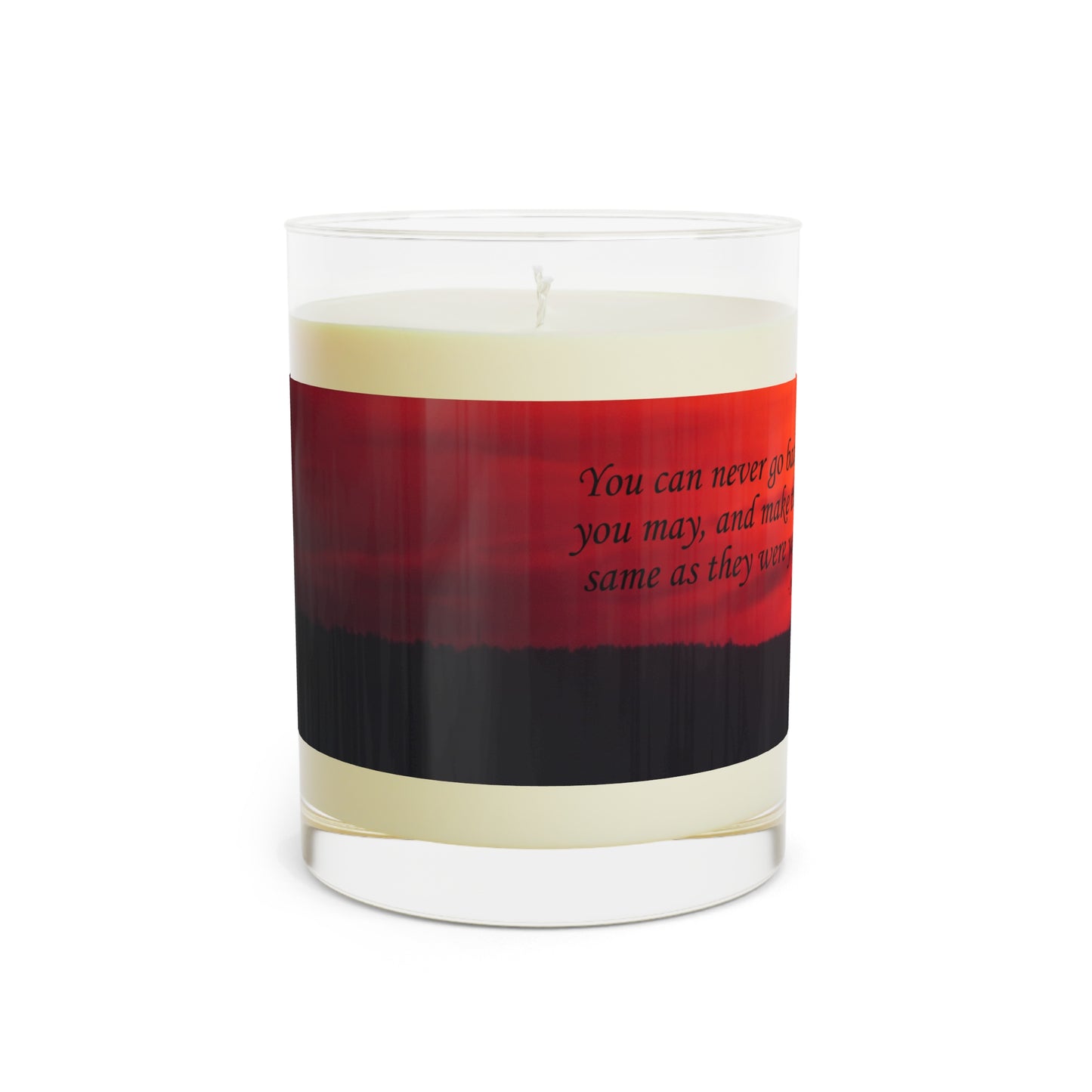 Try As You May Scented Candle - Full Glass, 11oz