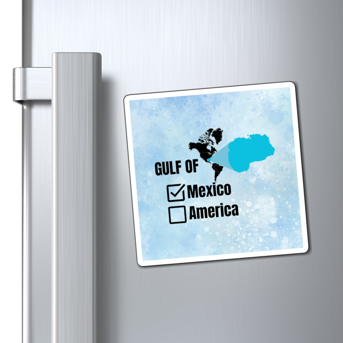 Gulf of Mexico Map Magnet