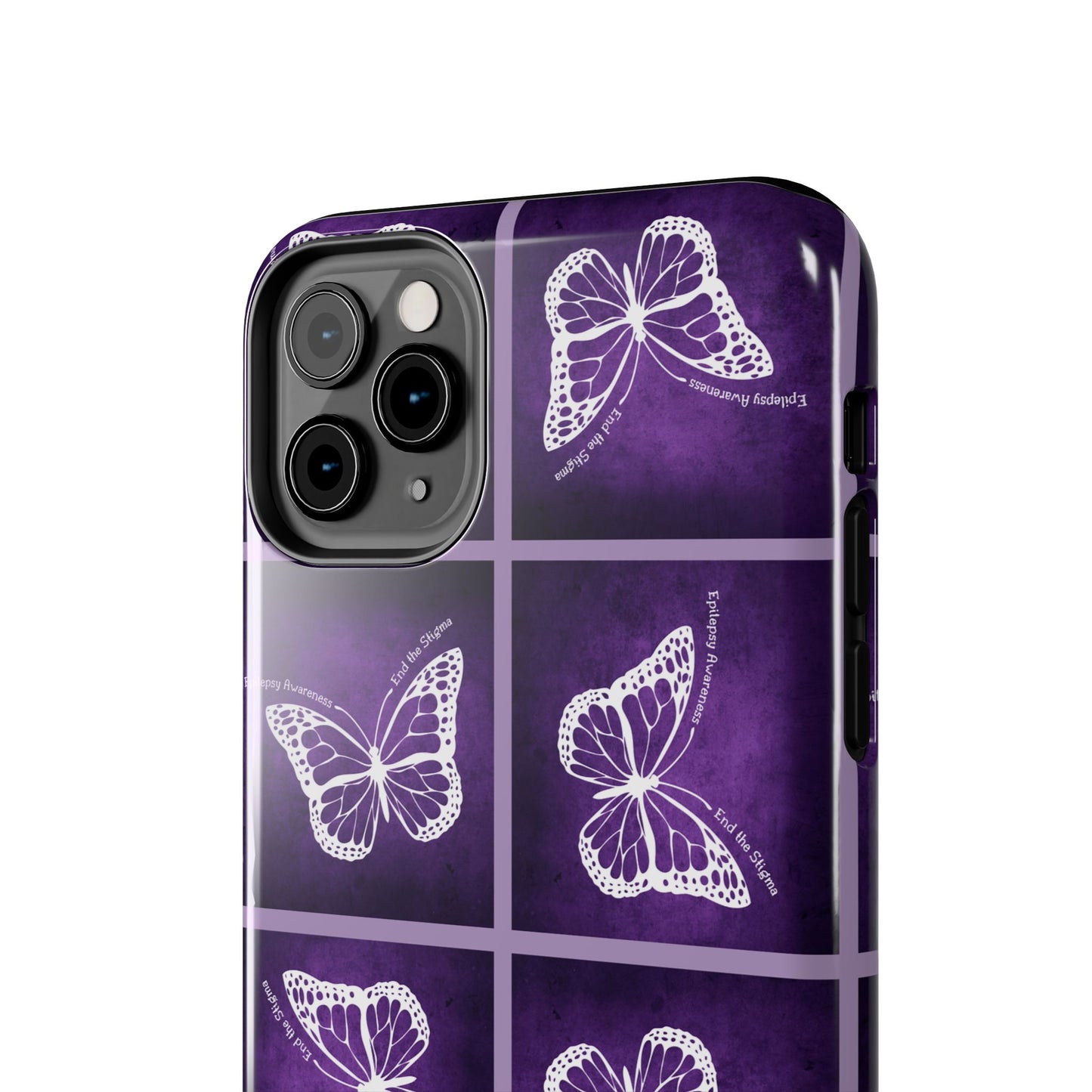 Elegant Butterfly Tough Phone Case - Stylish Protection for Nature Lovers