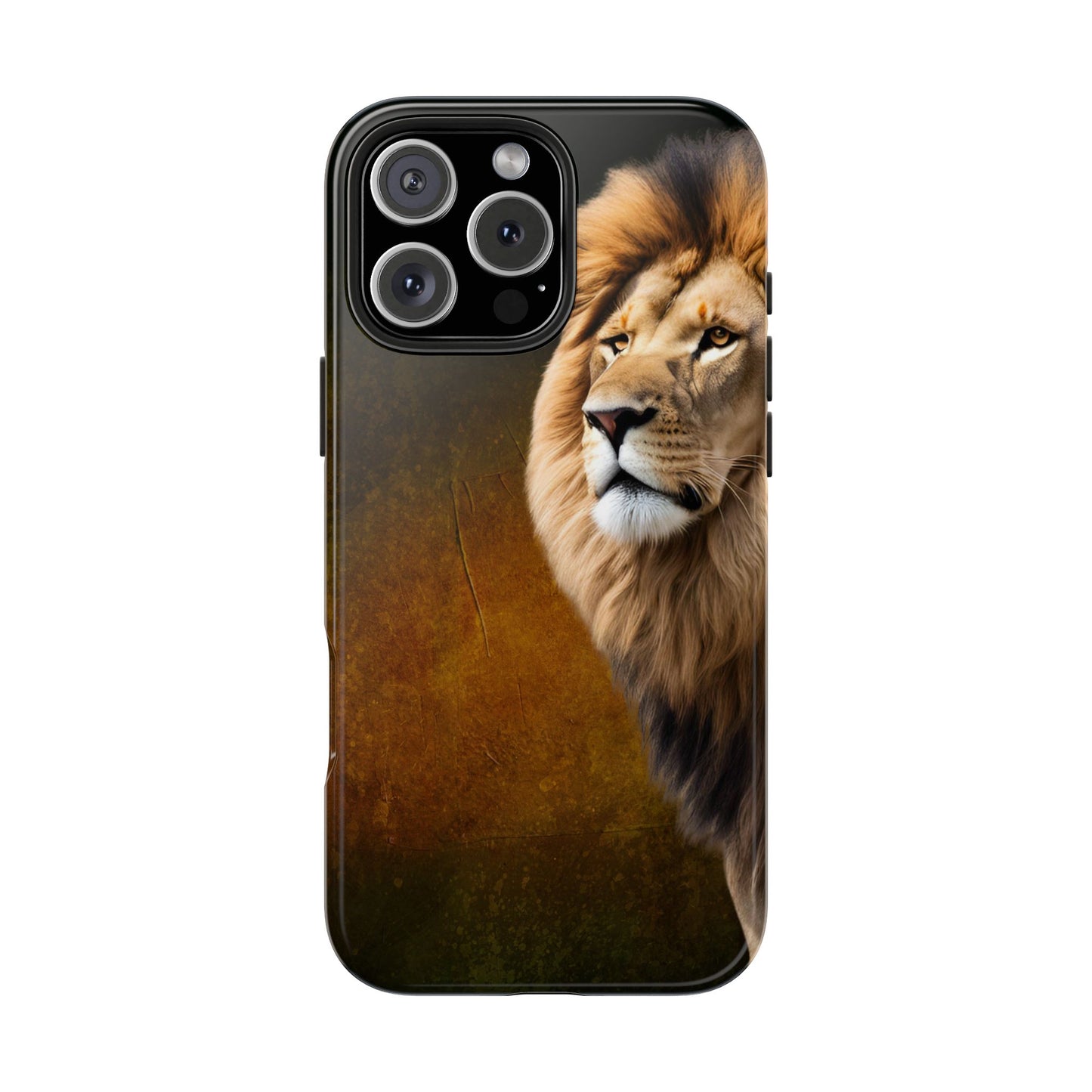 Majestic Lion Tough Phone Case - Durable Protection for Wildlife Lovers