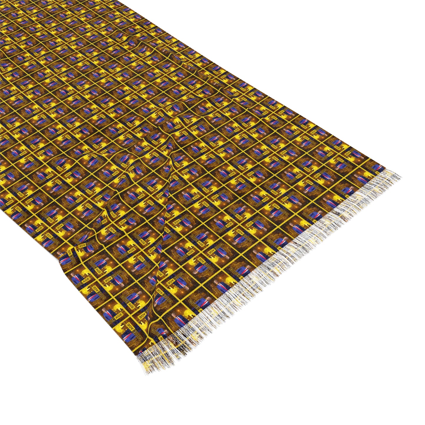 Trump Golden Age Pattern Light Scarf