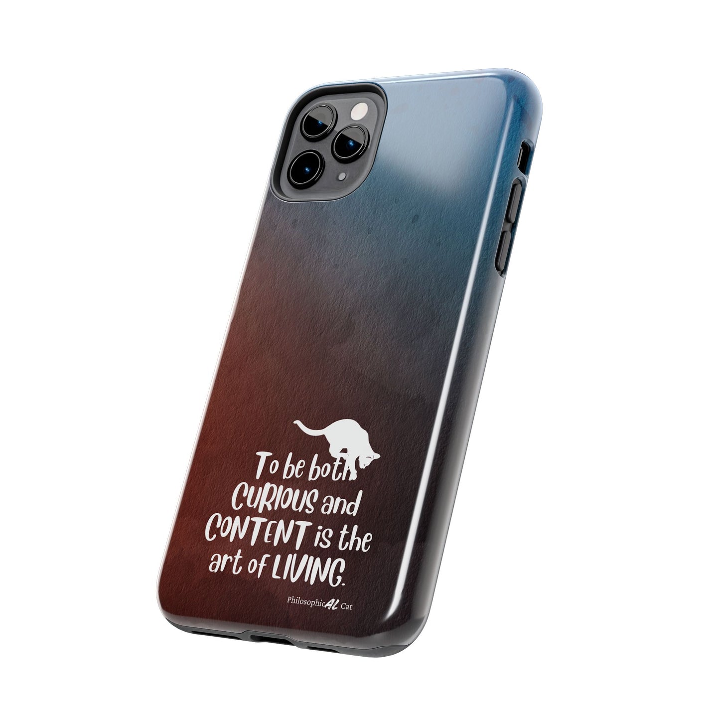 Curious & Content Tough Phone Cases