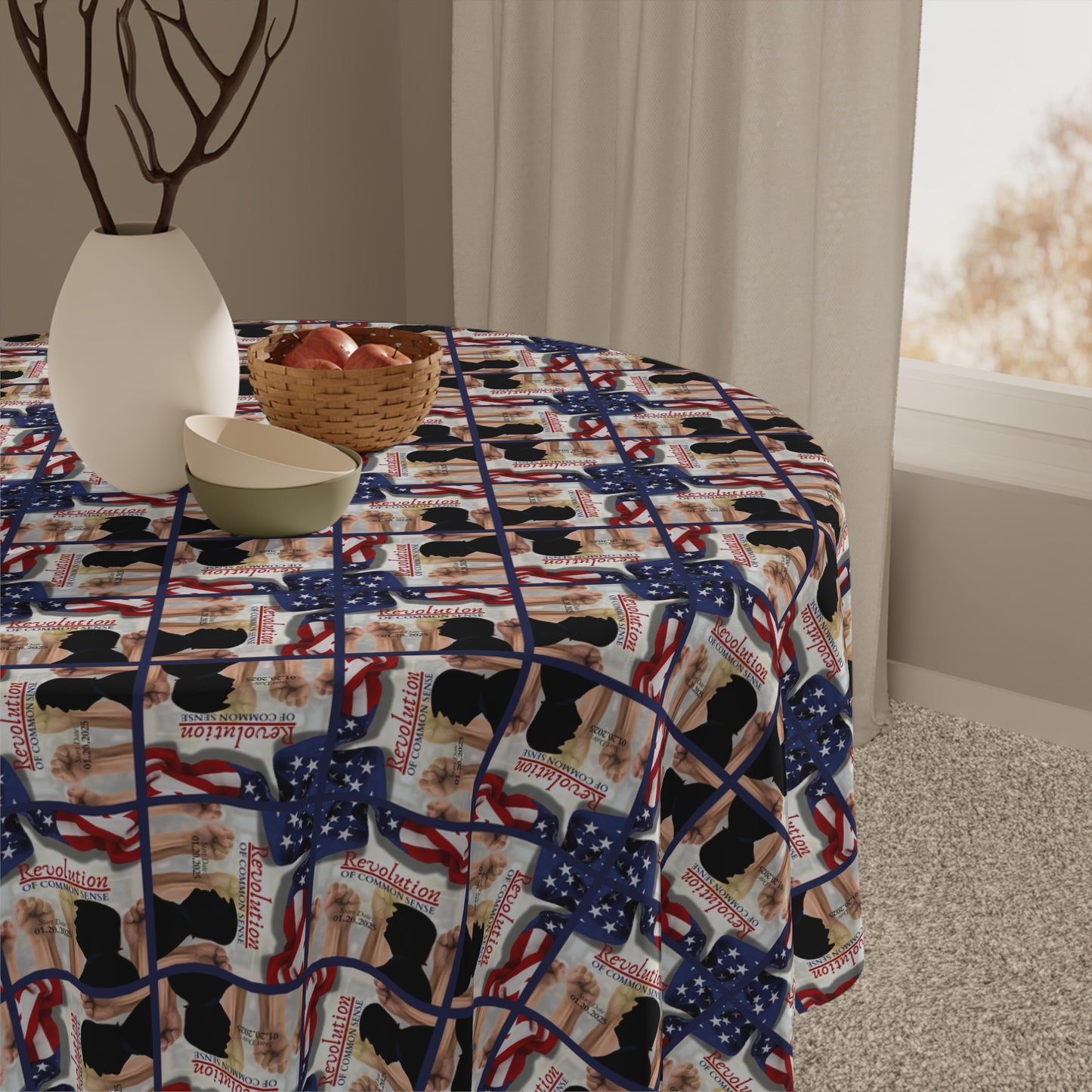 Revolution of Common Sense Tablecloth