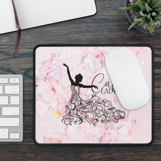 Dressy Cat Lady Gaming Mouse Pad