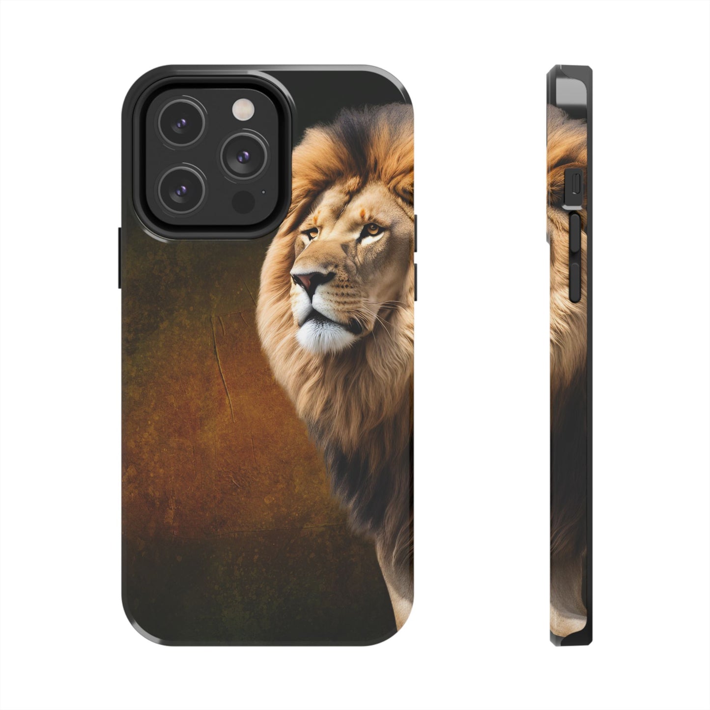 Majestic Lion Tough Phone Case - Durable Protection for Wildlife Lovers