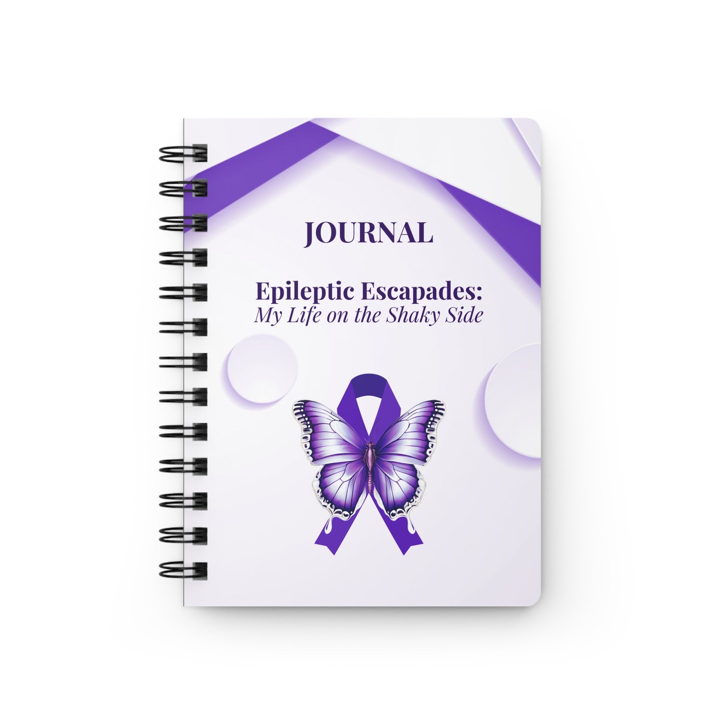 Epileptic Escapades Spiral Bound Journal